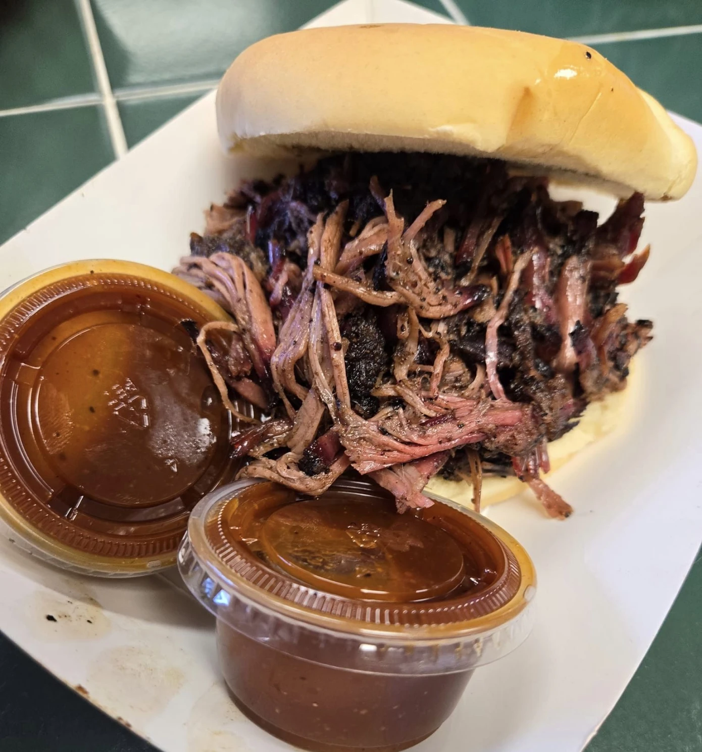 Pulled Pork Sandwhich | R&N Smokin Sweet Savour BBQ